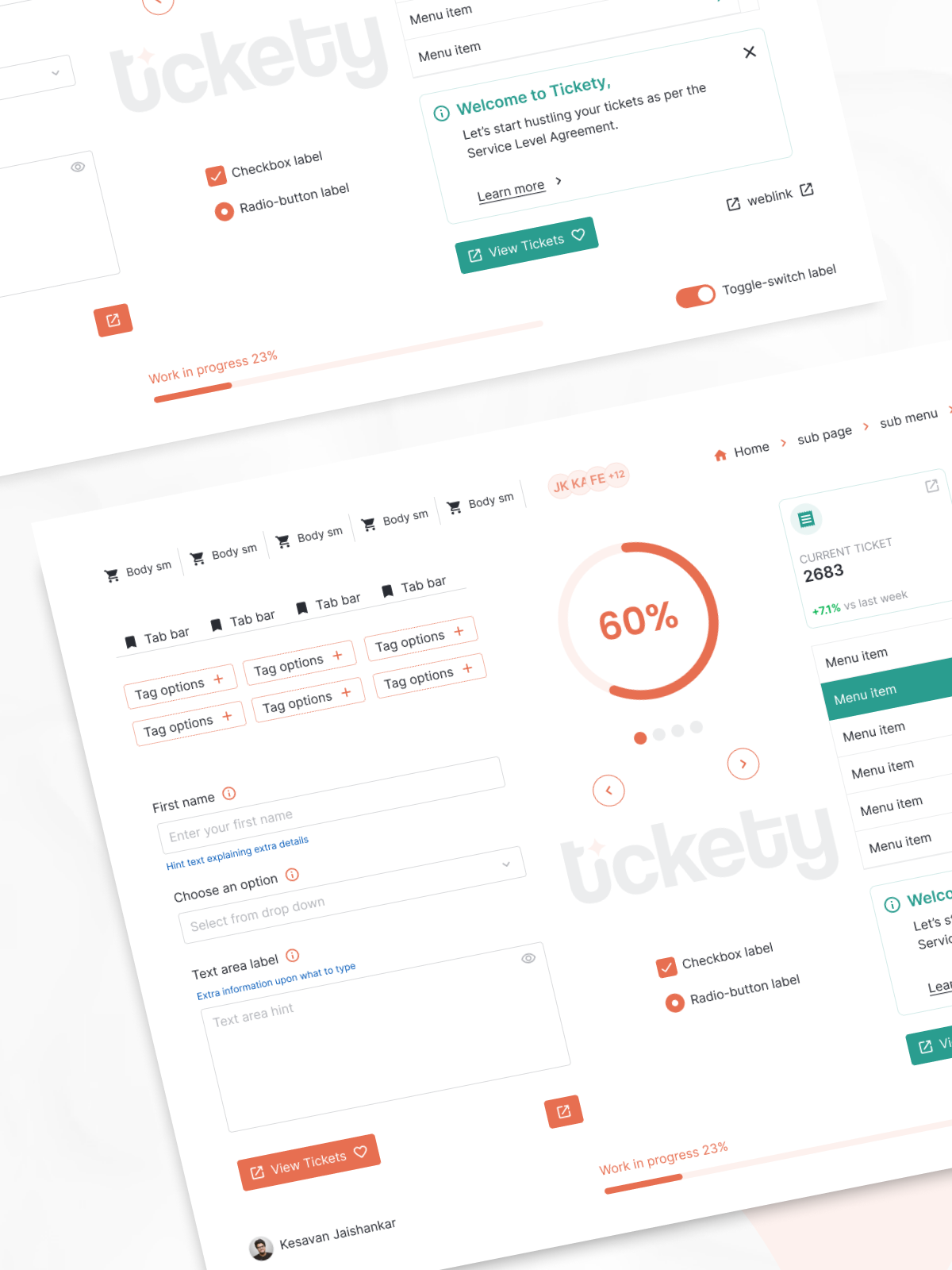 Tickety Design System